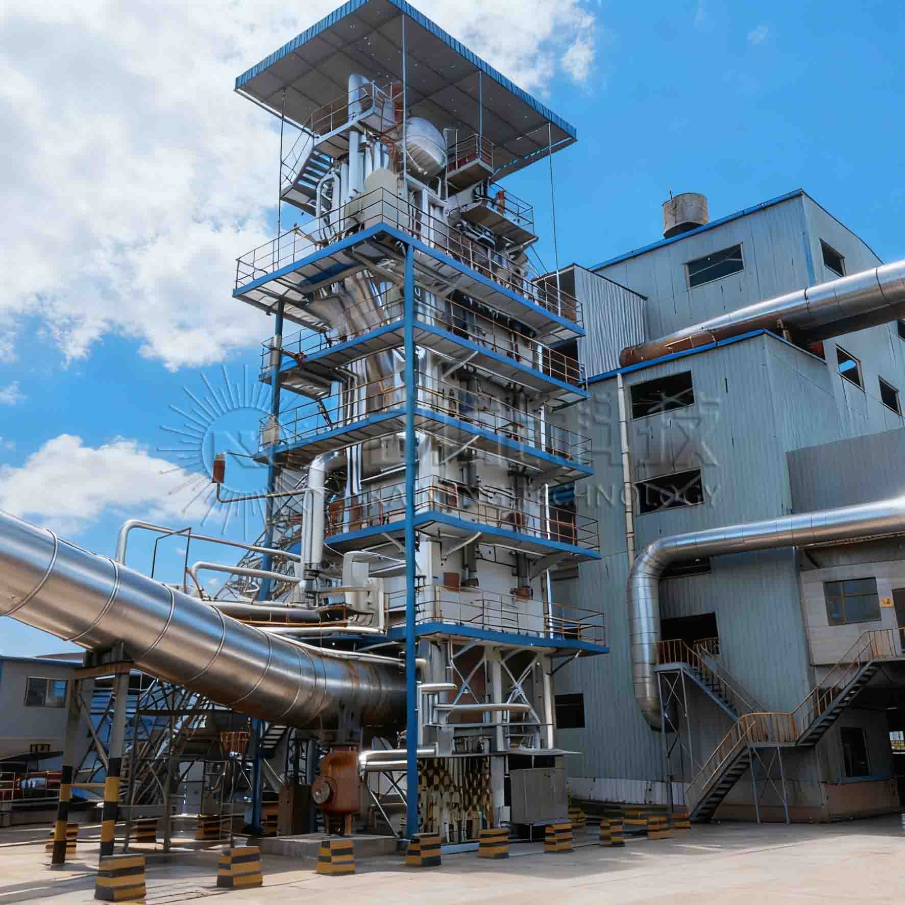 青海民和天利硅铁矿热炉余热锅炉项目