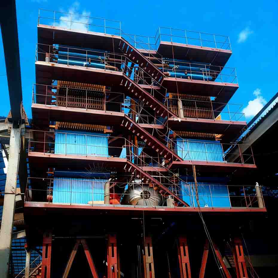 重庆正茂硅锰合金矿热炉余热锅炉项目