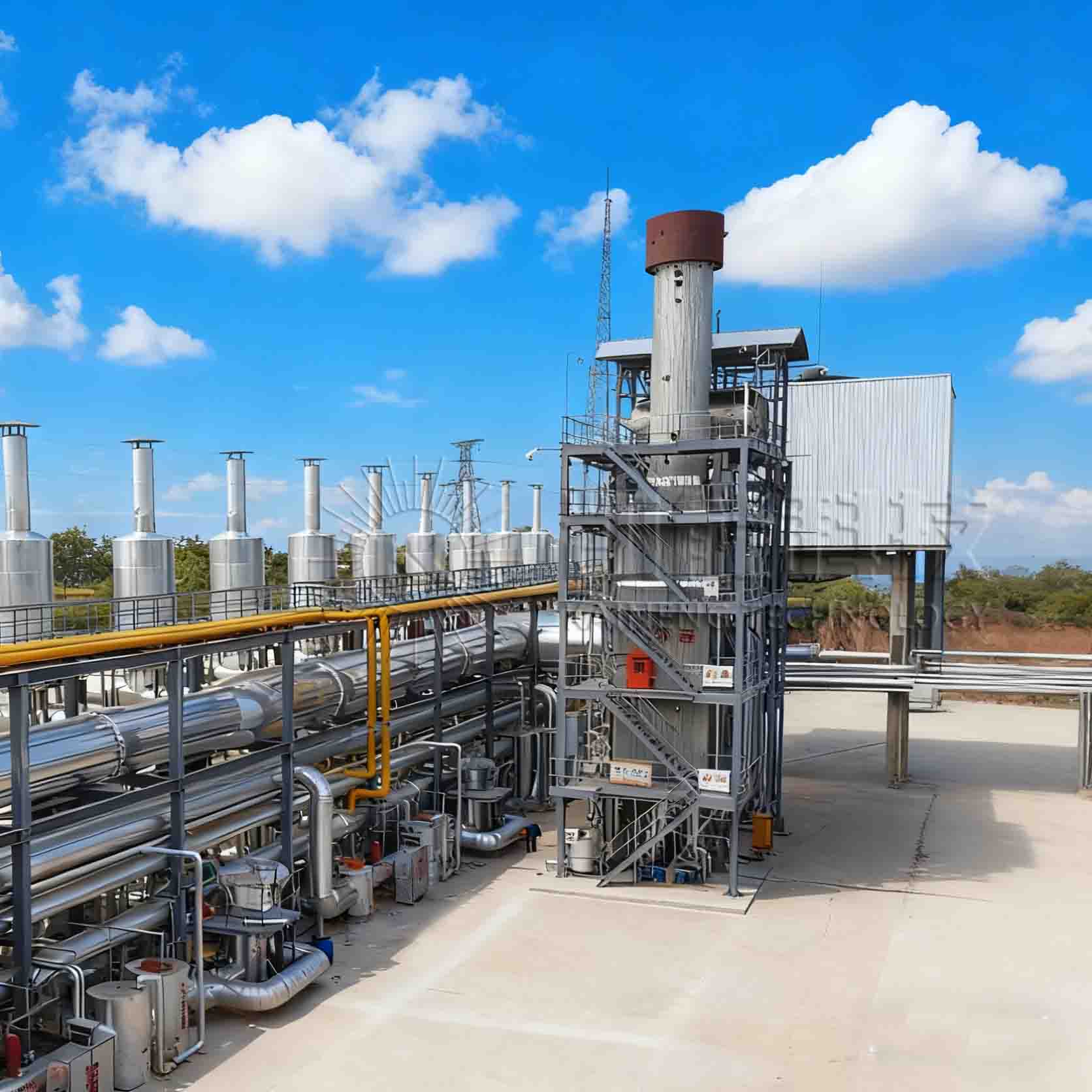 山西瓦斯发电机组余热锅炉Ⅲ期