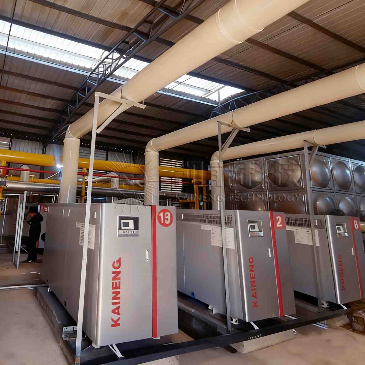 云南花卉冷凝燃气锅炉供暖项目