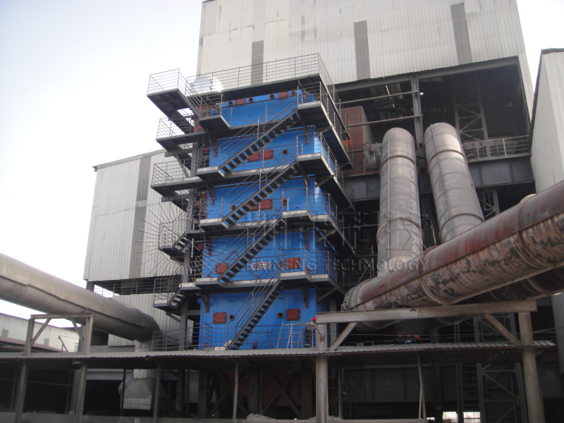 矿热炉余热锅炉，石嘴山工程现场 (14)