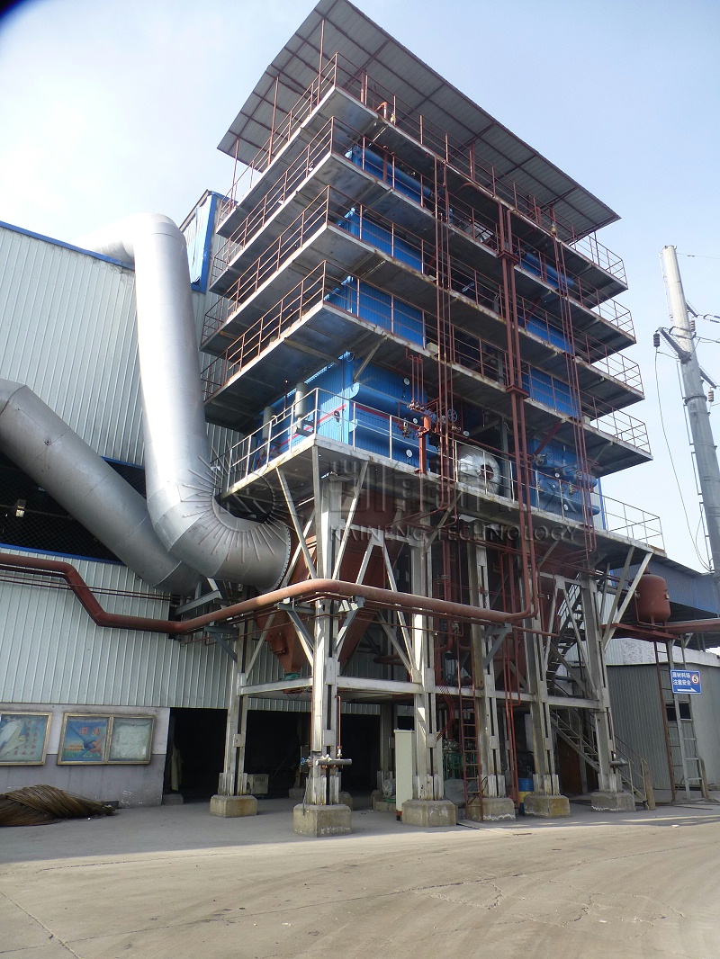 矿热炉余热锅炉，青海华鑫工程现场 (23)