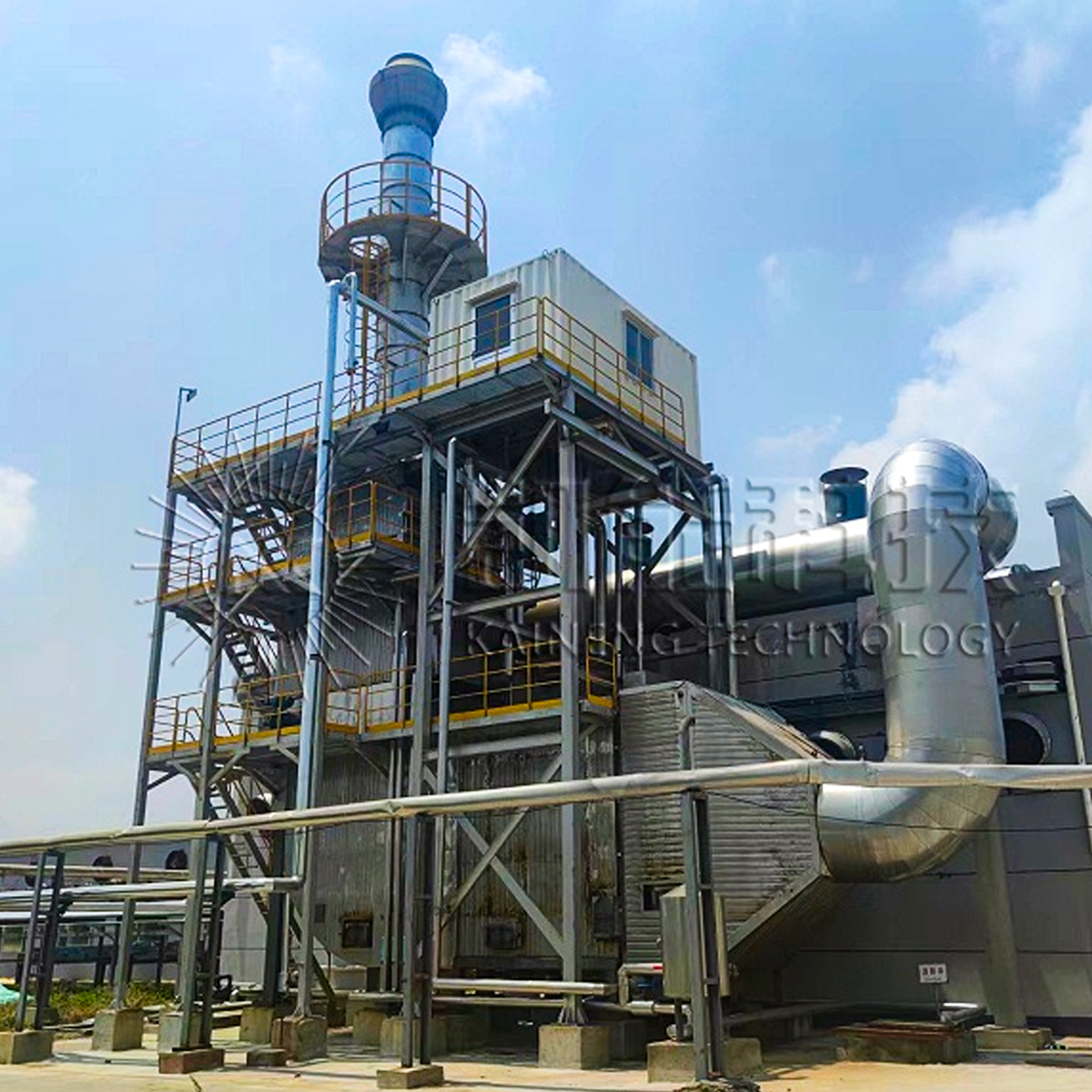 安徽现代牧业沼气机组余热锅炉和脱硝一体化项目