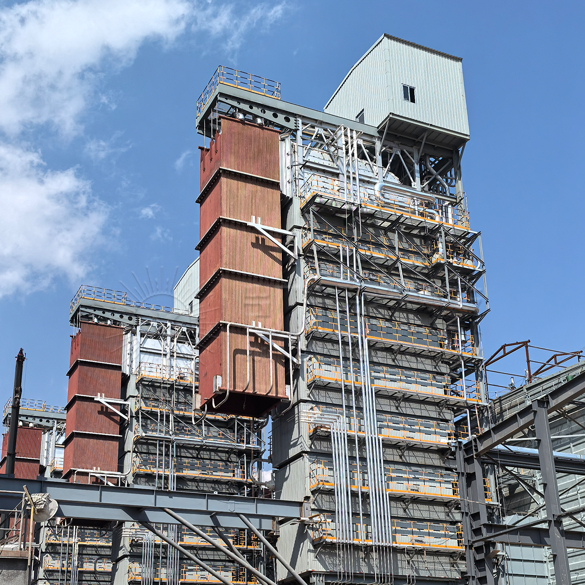 云南工业硅矿热炉余热锅炉