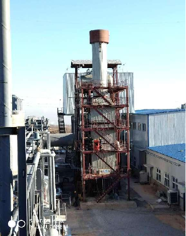 山西瓦斯发电机组余热锅炉Ⅲ期