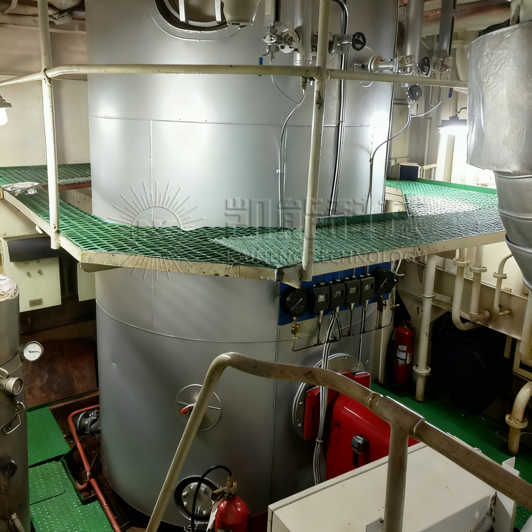 山东青岛船用锅炉项目