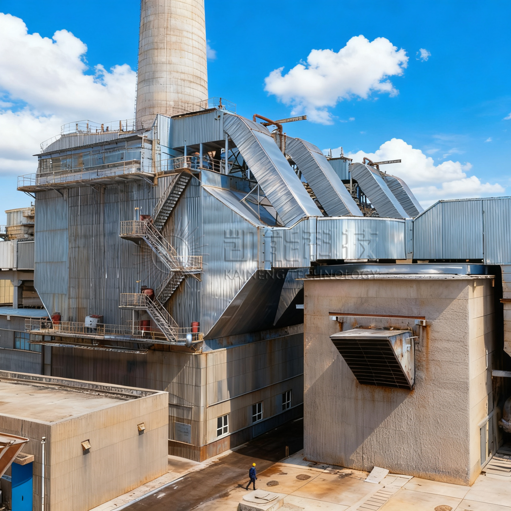 宁夏大坝低温省煤器项目